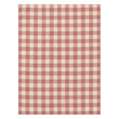 Nappe Rouge rustique En vichy moderne Noël (Devant)