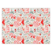 Nappe Rouge Tones Valentines symboles sans couture motif (Devant (Horizontal))