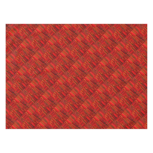 Nappe Rouge vrai de Kente (Devant (Horizontal))