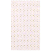 Nappe Rougissent des coeurs de rose et d'or (Devant)