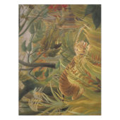 Nappe Rousseau Jungle Tropical Tiger Art (Devant)