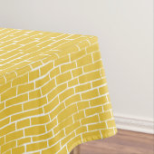 Nappe Route de briques - Jaune et transparent (In Situ)