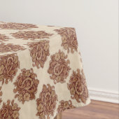 Nappe roux rustique cowgirl western pays floral (In Situ)