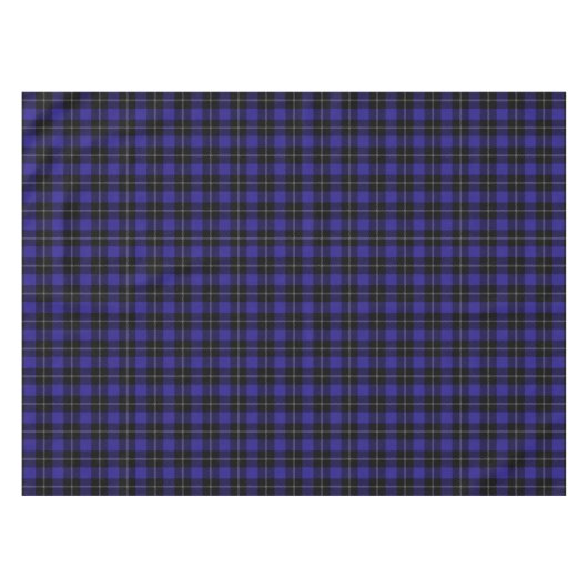 Nappe Royal Blue Black Plaid (Devant (Horizontal))