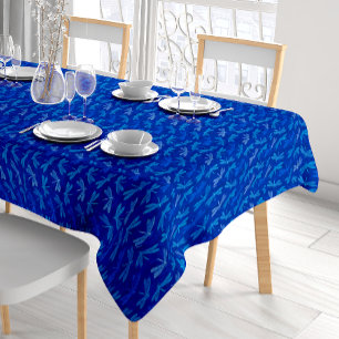 Nappe Royal Blue Dragonfly Motif décoratif
