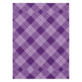 Nappe Royal Purple Et Blanc Plaid (Devant)