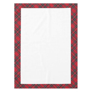 Nappe royale d'équilibre de plaid de tartan de