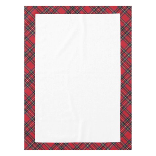 Nappe royale d'équilibre de plaid de tartan de (Devant)
