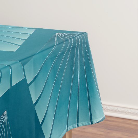 Nappe Rubans turquoise (In Situ)