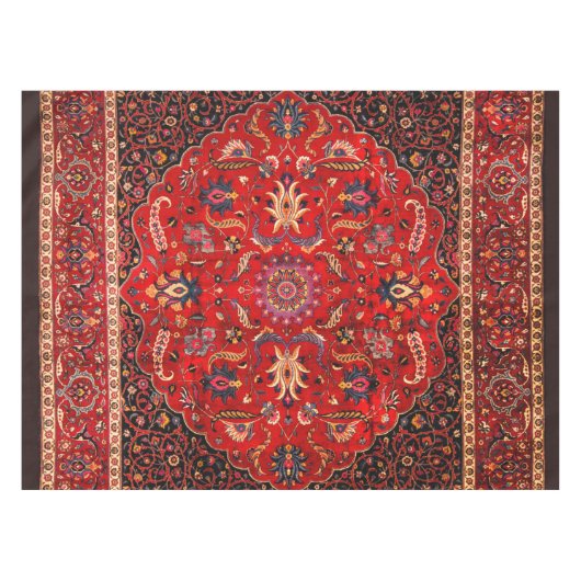 Nappe Rug perse rouge de Mashhad (Devant (Horizontal))