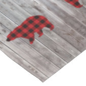Nappe ruodland barn wood red buffalo plaid bear (Angle)