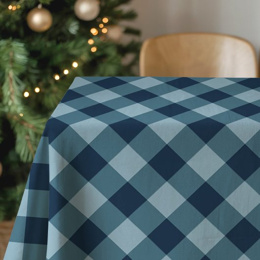 Nappe Russe Navy et Blue Buffalo Plaid