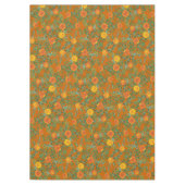 Nappe Rust Orange Mariage Vintage Floral (Devant)