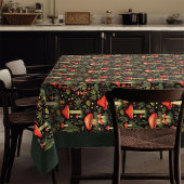 Nappe Rustic Aesthetic Tablecloth Mushrooms & Ferns