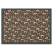 Nappe Rustic Aesthetic Tablecloth Mushrooms & Ferns (Devant (Horizontal))
