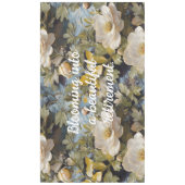 Nappe Rustic Blooms des cadeaux de retraite personnalisé (Devant)