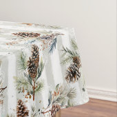 Nappe Rustic Boho Christmas Pine Farmhouse Pattern (In Situ)