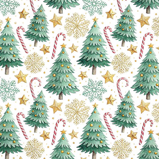 Nappe Rustic Christmas trees earthy red green tablecloth