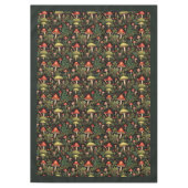 Nappe Rustic Mushroom Tablecloth Nature’s Soft Palette (Devant)