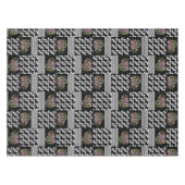 Nappe Rustic, patchwork, rose (Devant (Horizontal))