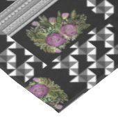 Nappe Rustic, patchwork, rose (Angle)