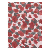 Nappe Rustic Watercolor Winter Animal Print (Devant)