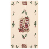Nappe Rustique 1876 Joyeux Noël (Devant)
