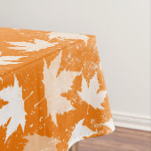 Nappe Rustique Automne Feuilles Motif (In Situ)