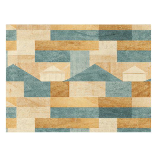 Nappe Rustique/Cabine/Lodge/Montagne (Devant (Horizontal))
