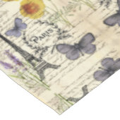 Nappe rustique français scripts de pays paris eiffel tow (Angle)
