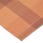 Nappe Rustique Orange Automne Plaid Tartan Enveloppement (Angle)