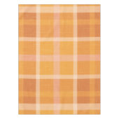 Nappe Rustique Orange Automne Plaid Tartan Enveloppement (Devant)