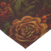 Nappe Rustique Orange Red Fall Élégant Mariage gothique (Angle)