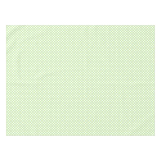 Nappe Rustique, Pastel Green En vichy Motif (Devant (Horizontal))