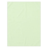 Nappe Rustique, Pastel Green En vichy Motif (Devant)