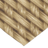 Nappe Rustique Twine Weave Motif unique rectangle (Angle)