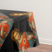 Nappe Sacré Coeur de Jésus c1899 Allemagne (In Situ)