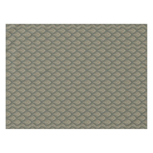 Nappe Sage et Gold Damask (Devant (Horizontal))
