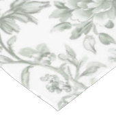 Nappe Sage Green Floral Vintage Toile Pattern  (Angle)