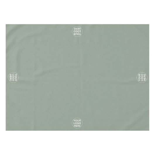Nappe Sage Green Logo Professional Business Restaurant (Devant (Horizontal))