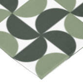 Nappe Sage Green Mid Century Motif moderne (Angle)