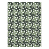 Nappe Sage Green Mid Century Motif moderne (Devant)