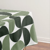 Nappe Sage Green Mid Century Motif moderne (In Situ)