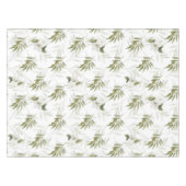 Nappe Sage Olives Aquarelle Chic Intemporel (Devant (Horizontal))