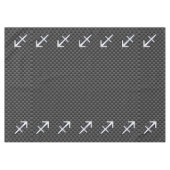 Nappe Sagittarius SIGNE Zodiaque Style fibre de carbone (Devant (Horizontal))