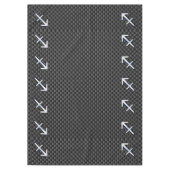 Nappe Sagittarius SIGNE Zodiaque Style fibre de carbone (Devant)
