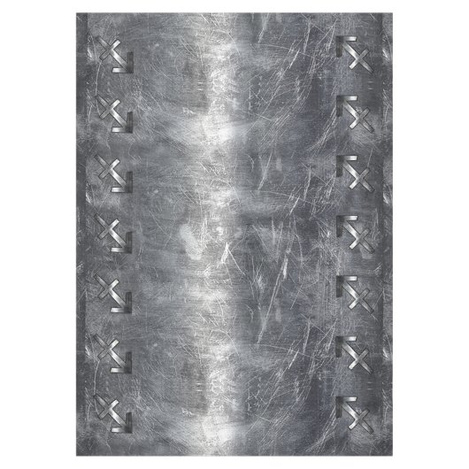 Nappe Sagittarius Zodiac Dans Grunge Revêtement d'acier  (Devant)