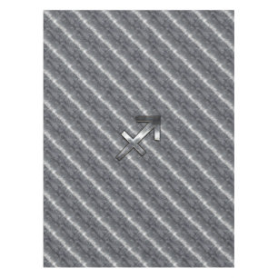 Nappe Sagittarius Zodiac Dans Grunge Revêtement d'acier 