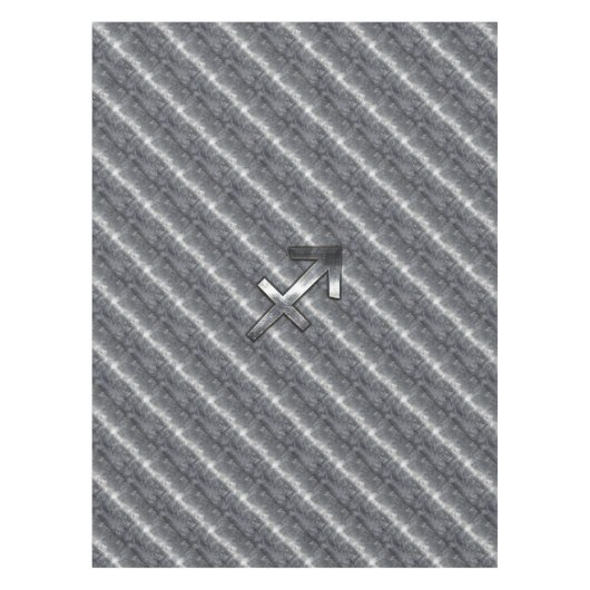 Nappe Sagittarius Zodiac Dans Grunge Revêtement d'acier  (Devant)