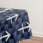 Nappe Sagittarius Zodiac Sign on Blue Carbon Fibre Print (In Situ)